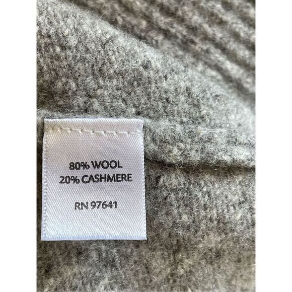 J.jill Women's Long-Sleeve Open-Front Cardigan Sweater Gray Small - Picture 4 of 4